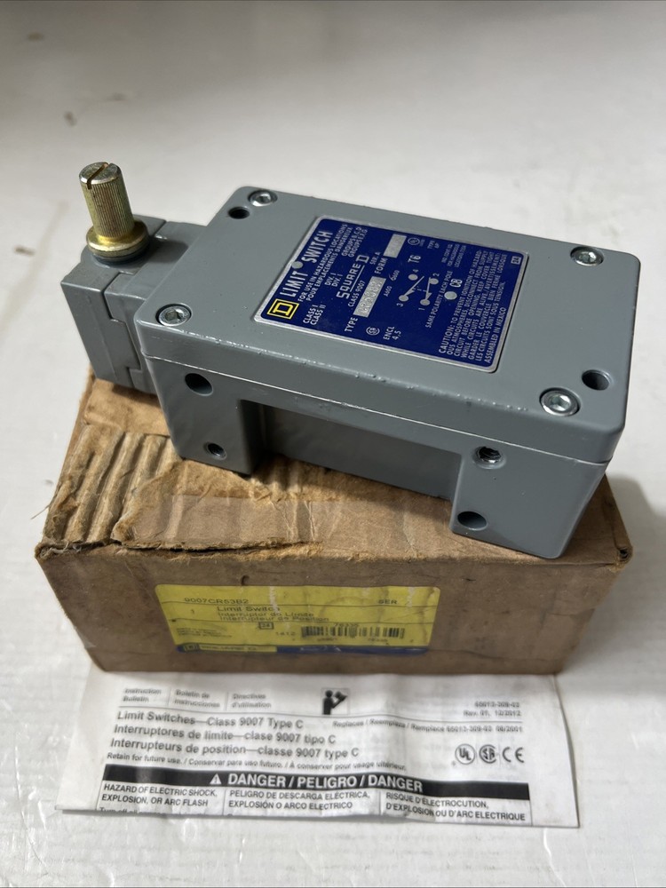Square D 9007CR53B2 Limit Switch