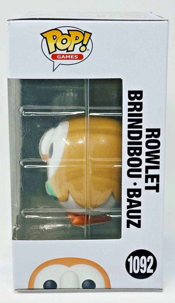 Funko Pop! Pokémon - Rowlet #1092 with Protector - New
