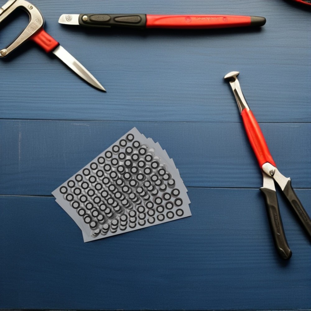 10 Sheets 3D Scanning Identification Reflective Stickers Motion Capture Dots