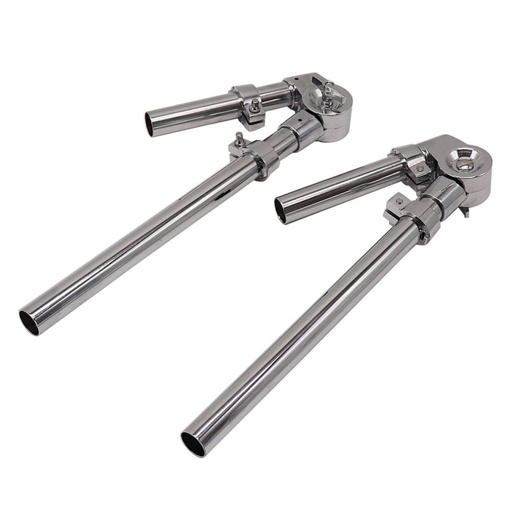 Tom Holder Stand Mount Bracket 2 PCS Percussion Arm for Drum Set Hardware
