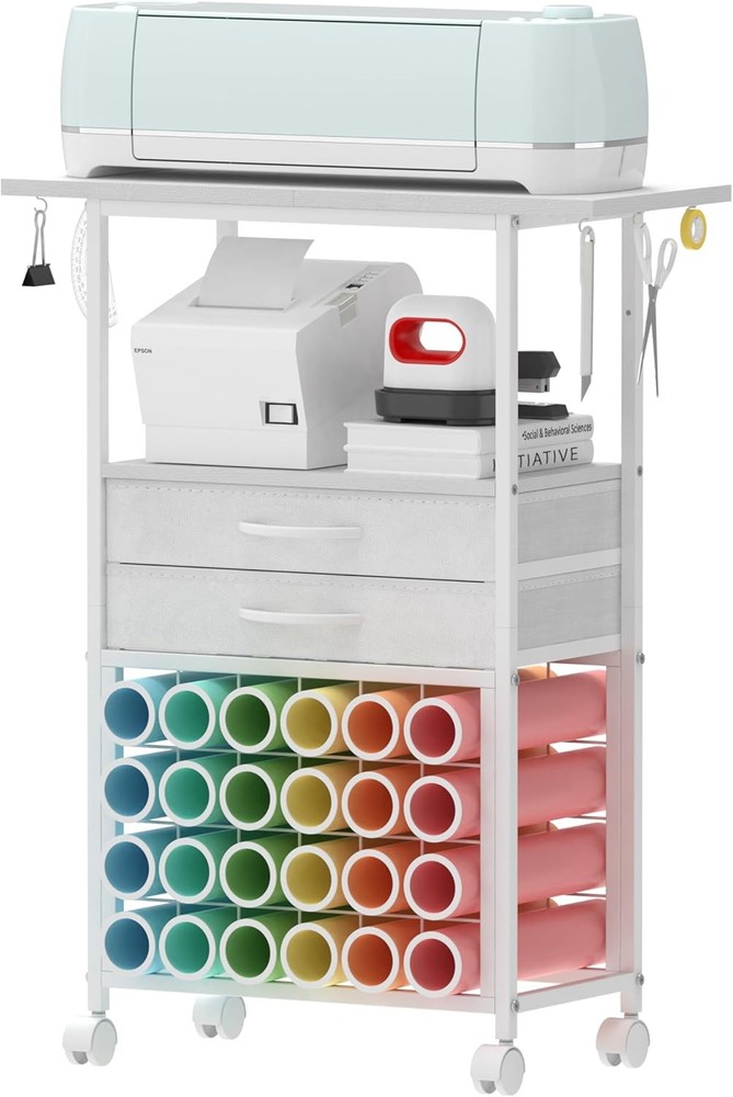 Craft Storage Rolling Cart Organizer