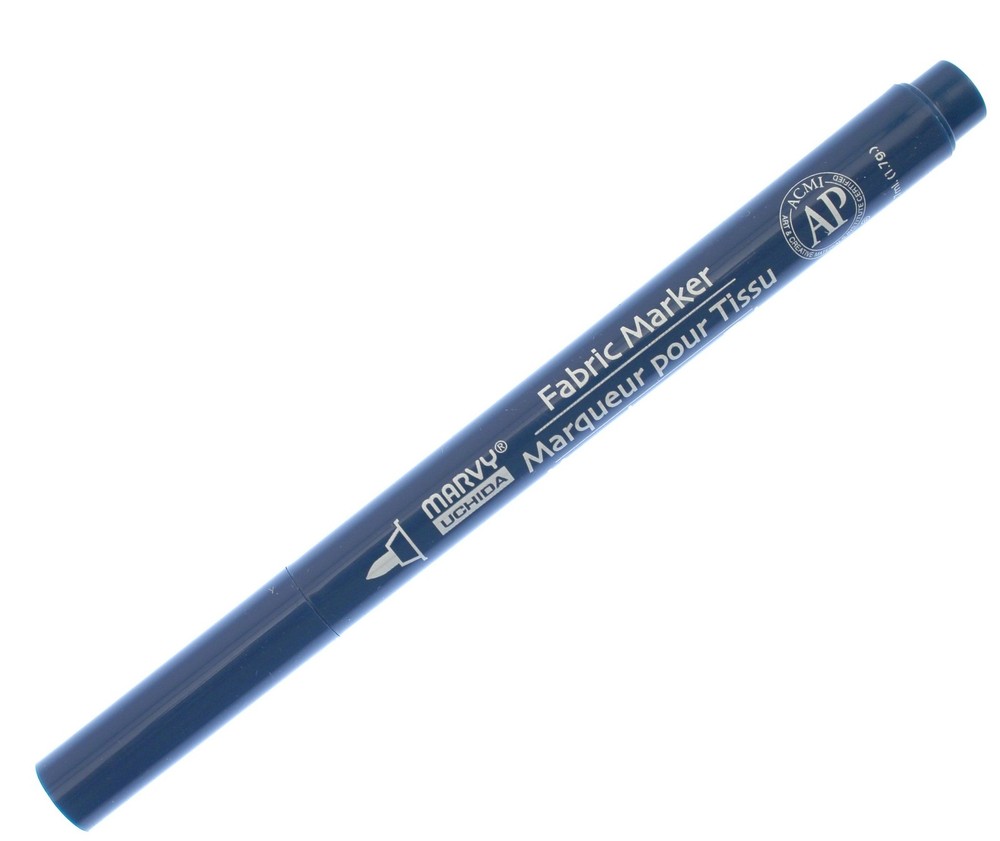 Fine Point Fabric Marker - Navy Color for Precise Crafting and DIY Projects