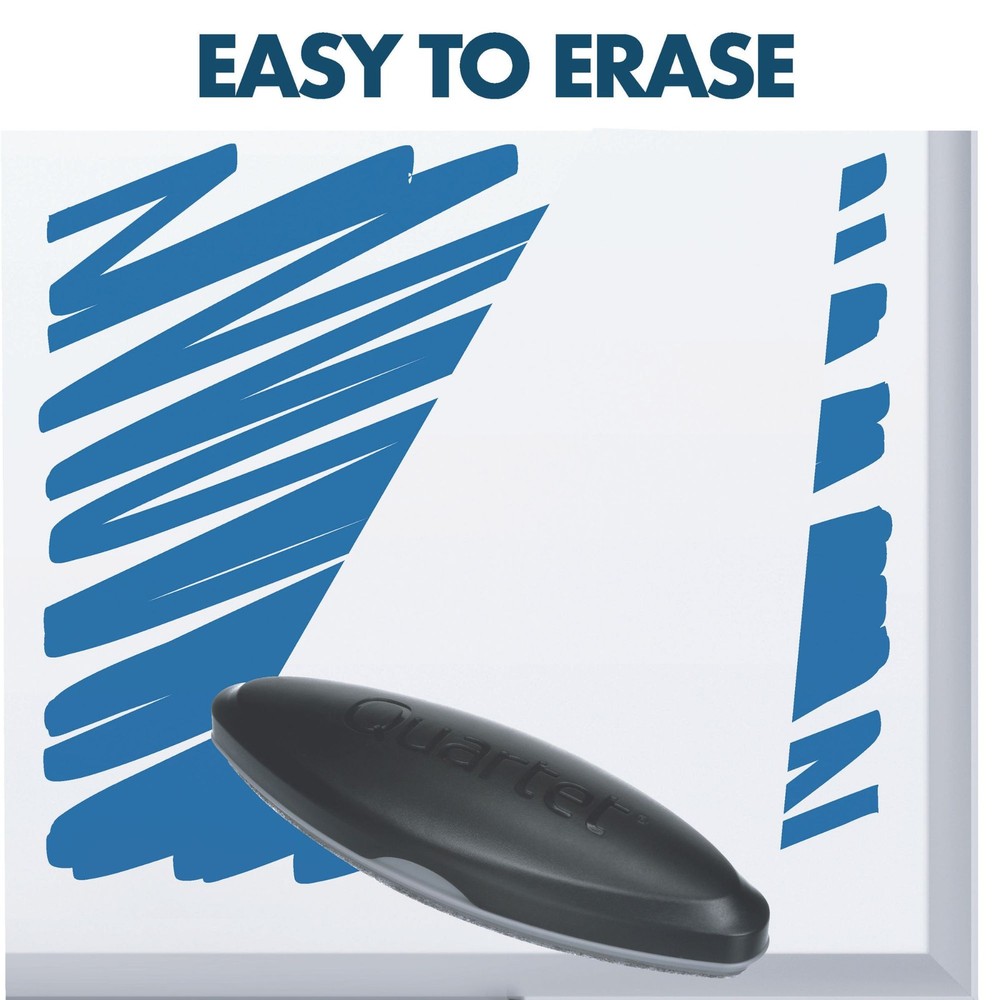 Quartet EnduraGlide Chisel Tip Dry-Erase Markers: Black, Chisel / 12-pack