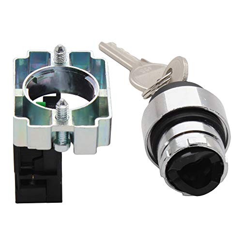 2 Position Maintained Selector Rotary Key Switch - Self-Lock Single Pack