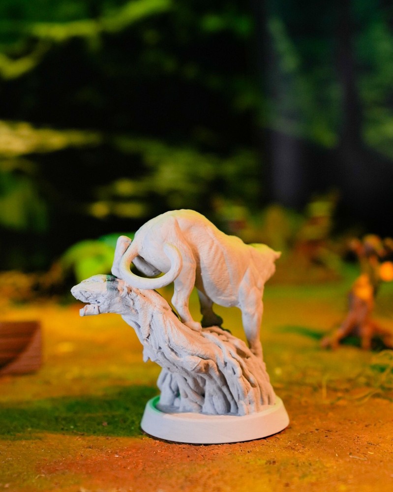 DnD Jaguar Mini 32mm Scale TTRPG