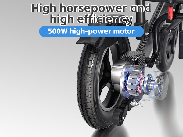 Electric Wheelchair Intelligent Foldable Motorized Powerchair All Terrain New