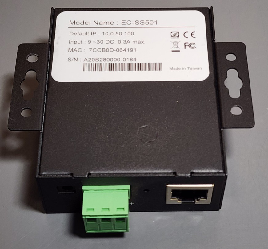 EarthCam Serial Server EC-SS501
