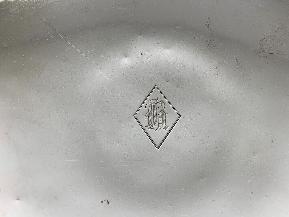 Wallace Sterling Silver Floral Compote