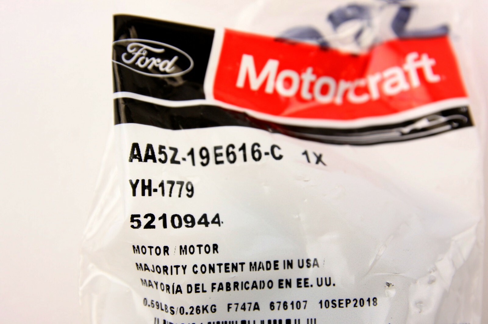 Genuine OEM Motorcraft YH1779 Ford AA5Z19E616C HVAC Heater Blend Door Actuator