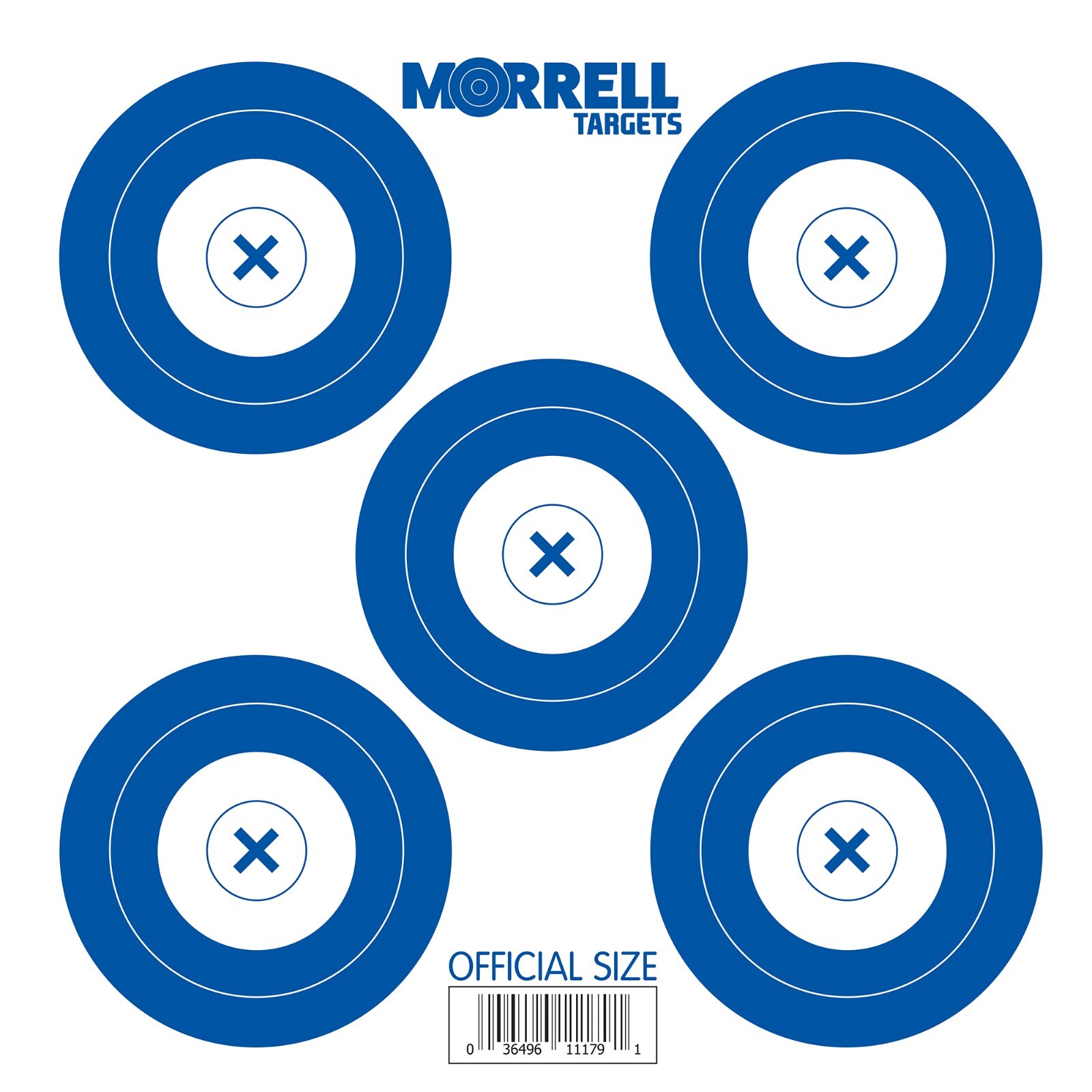 Morrell 5 Spot Paper Face Target 100 pack