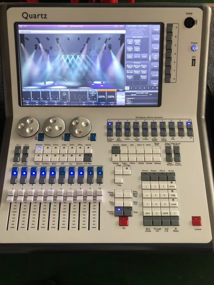 Quartz Touch DMX Light Controller Stage Equipment Moving Head Lighting Console