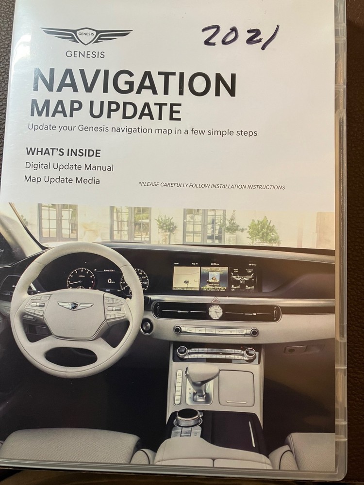 2017 Genesis G80 Navigation Map Update