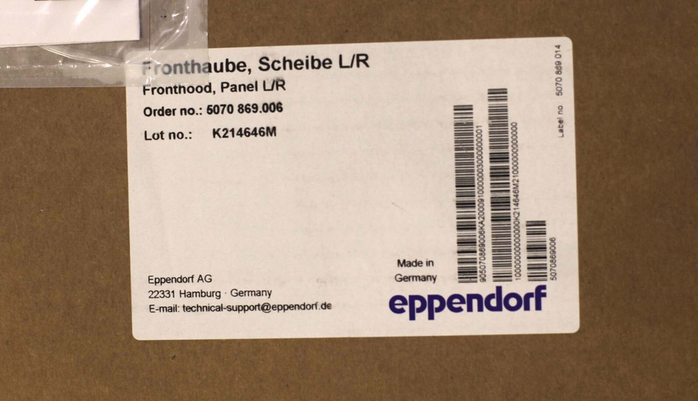 Eppendorf EpMotion 5070 Liquid Handler Windows Side Panels (New)