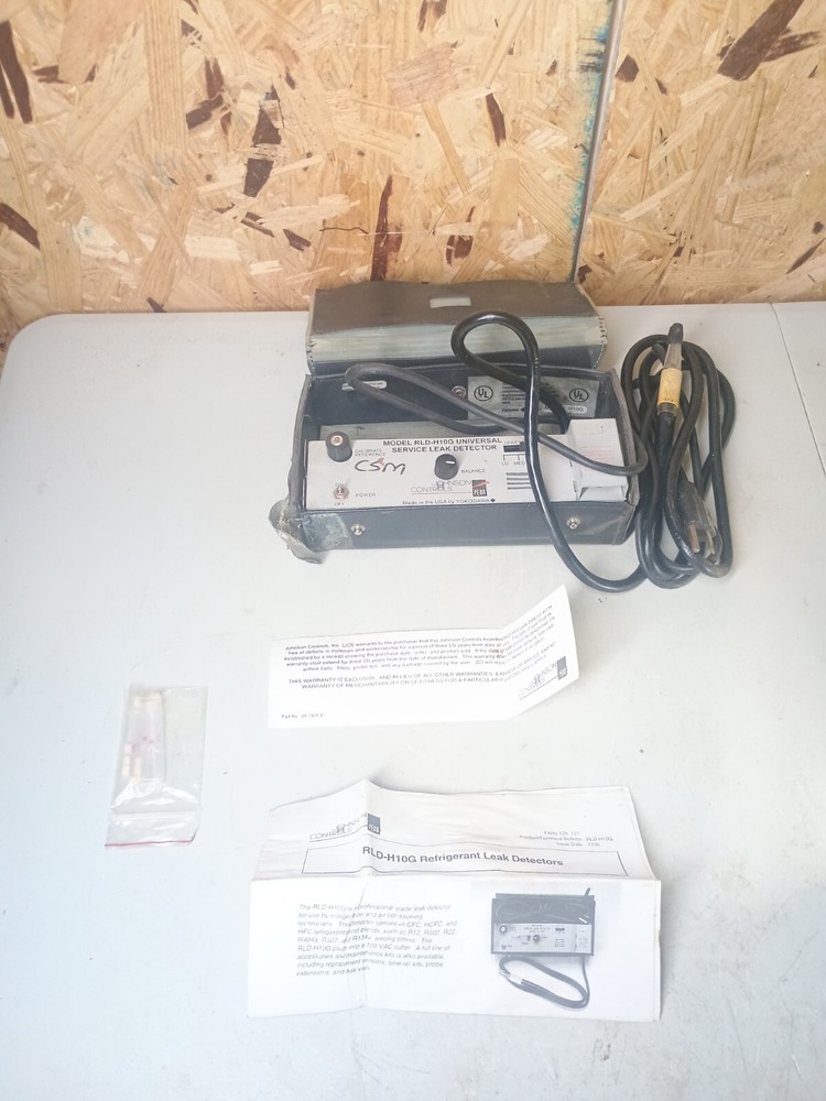 Penn Johnson Controls RLD-H10G Universal Service Leak Detector, UNTESTED