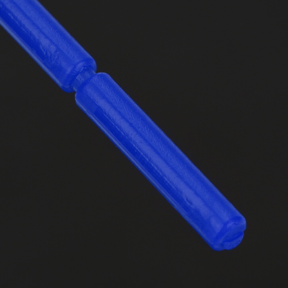 100Pcs/SET Dental Disposable Micro Applicator Brush Bendable Sticks - Blue