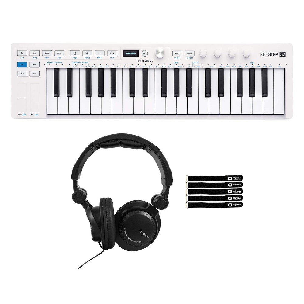 Arturia KeyStep 37 mk2 Compact 37 Key Keyboard Controller & Sequencer Pack