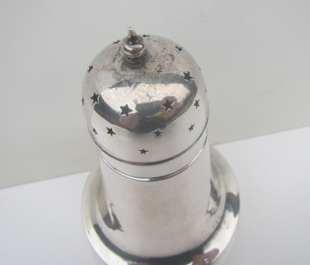 Vintage Silver Plated Sugar Caster Shaker