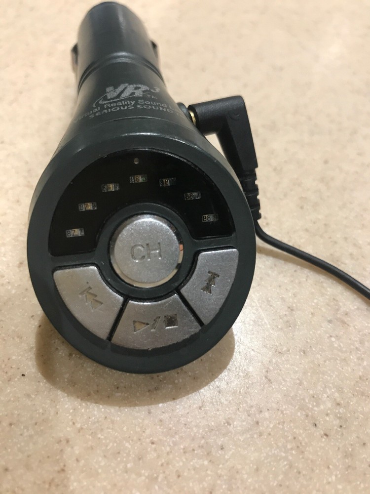 NEW! VR3 VRFM8R WMA/MP3 Wireless FM Transmitter with Wireless IR Remote Sealed!