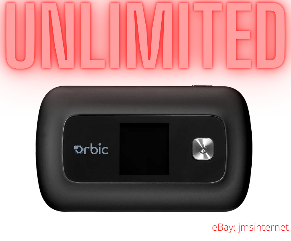 Verizon Unlimited Data Service with Orbit Speed hotspot -  (includes 30 days!)