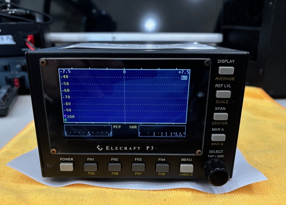 Elecraft P3 Panadapter   -   # 076    Nice With 3 cables