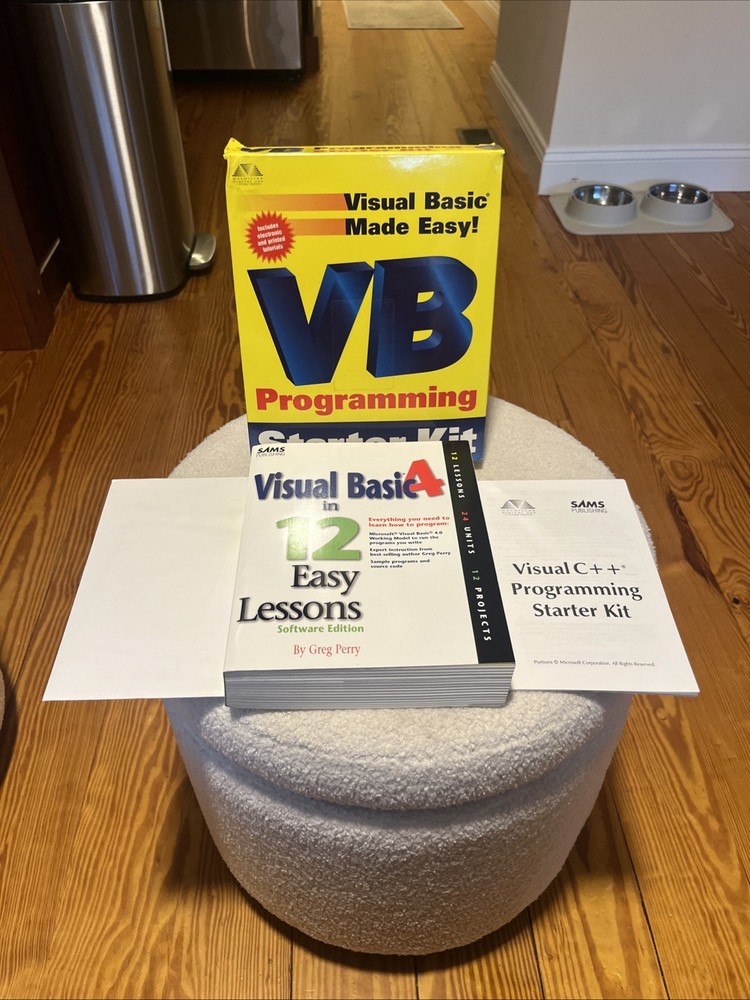 Visual Basic Made Easy VB Programming Starter Kit New Open Box