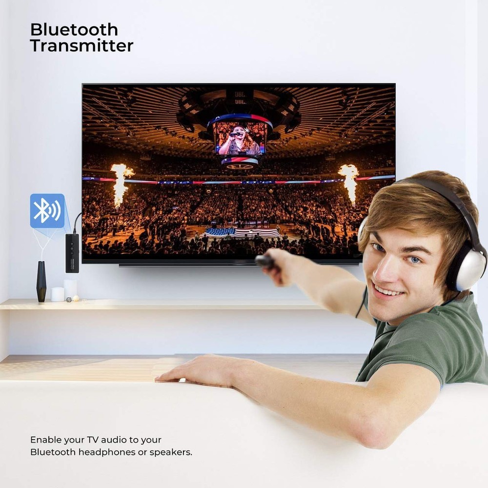 Upgraded Bluetooth 5.3 Transmitter Receiver 3-in-1, Isobel Wireless 3.5mm Aud...