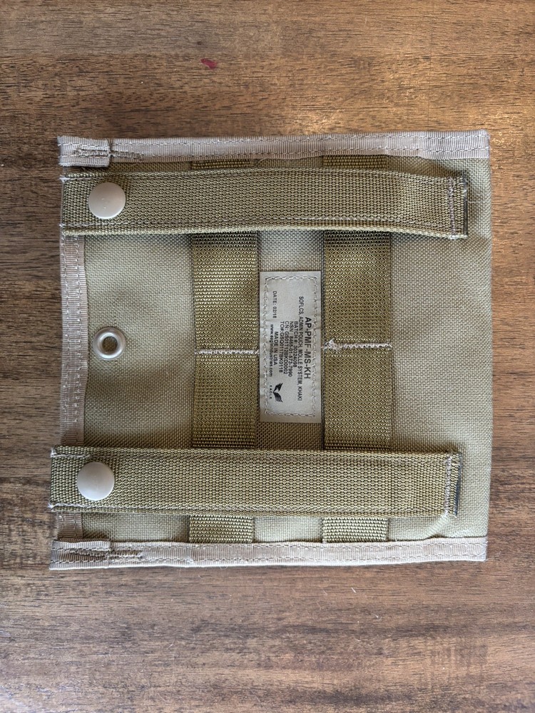 Eagle Industries MOLLE Front Admin Pouch Envelope Type Khaki SFLCS Made in USA