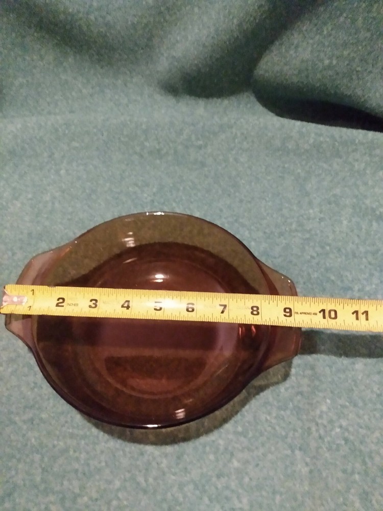 Vintage Anchor Hocking Casserole Dish Amber 1 quart