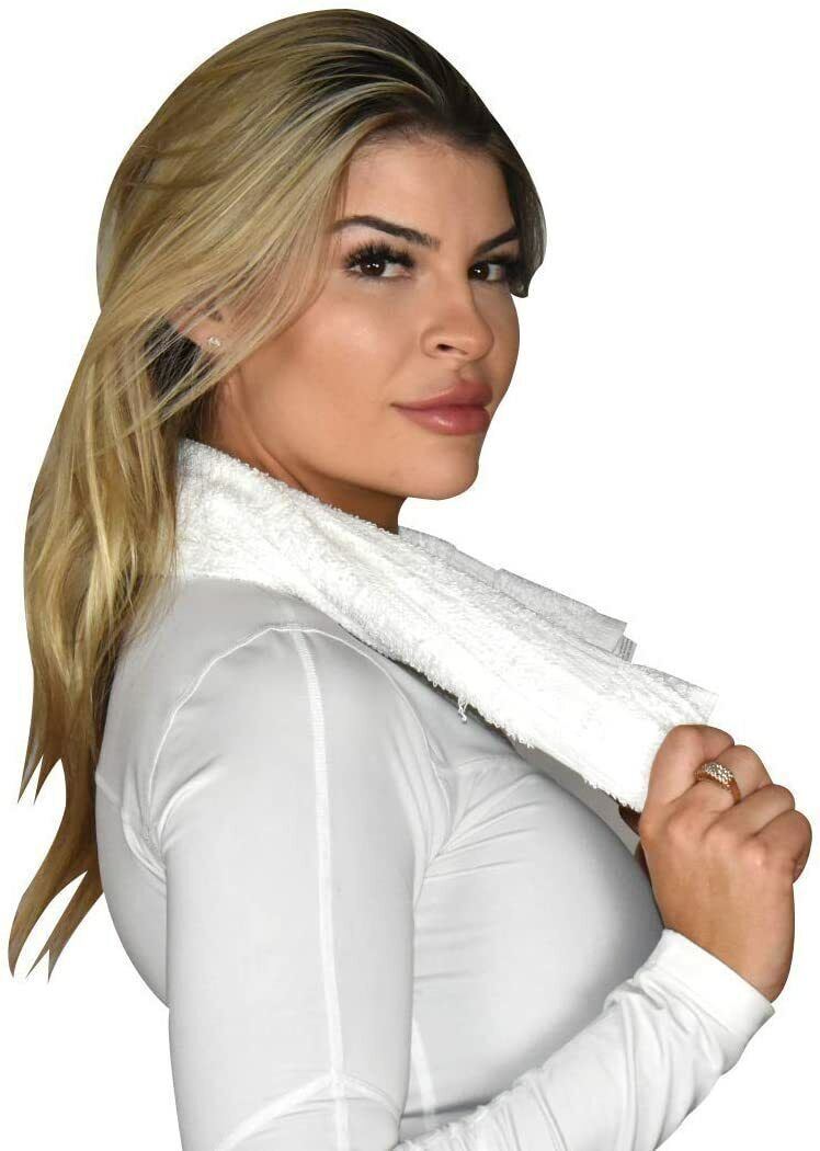 Bulk Pack of 60 Hand Towel Set 16x27 Cotton Blend Salon Gym Spa Hotel Use Towels