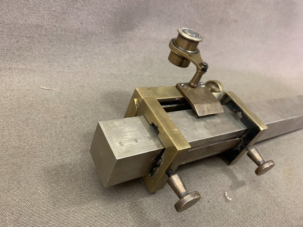 BRASS & GERMAN SILVER MEASURING DEVICE METRIC ???