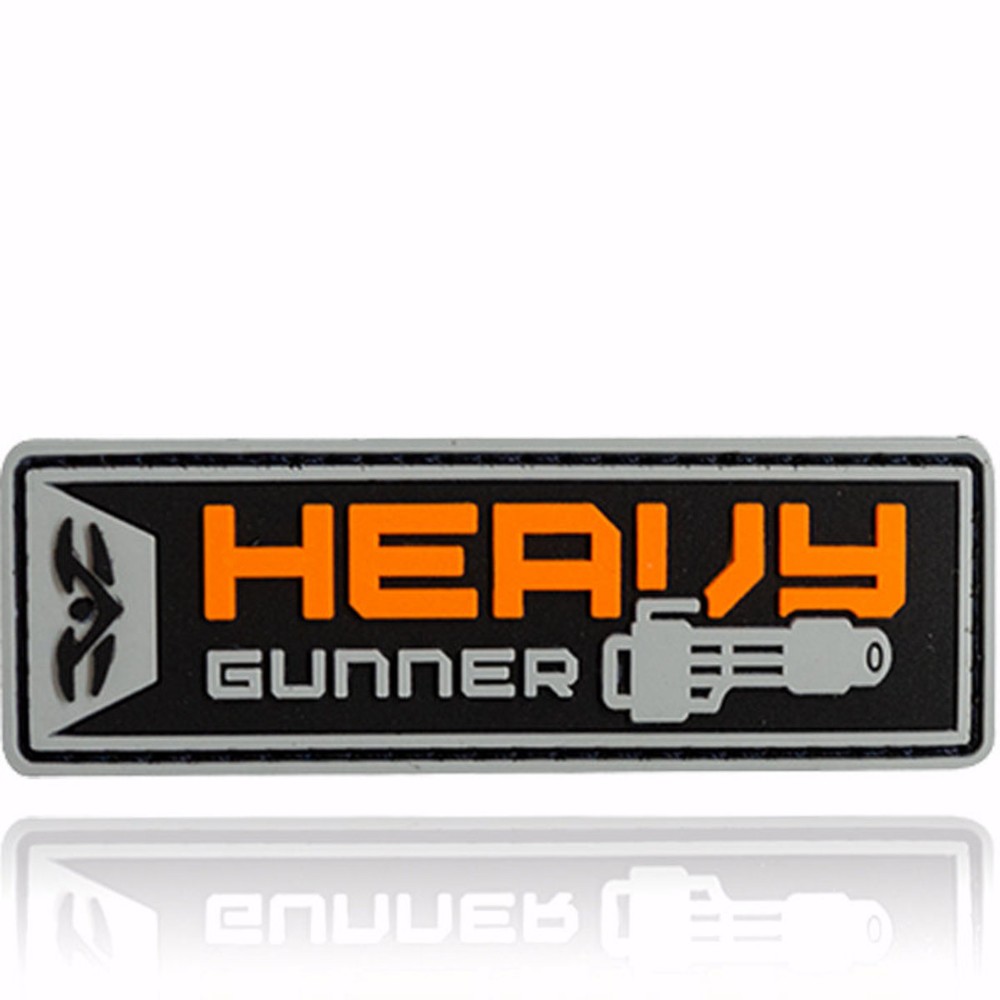 Valken Tactical Player Role Morale Hook & Loop Patch Heavy Gunner NEW