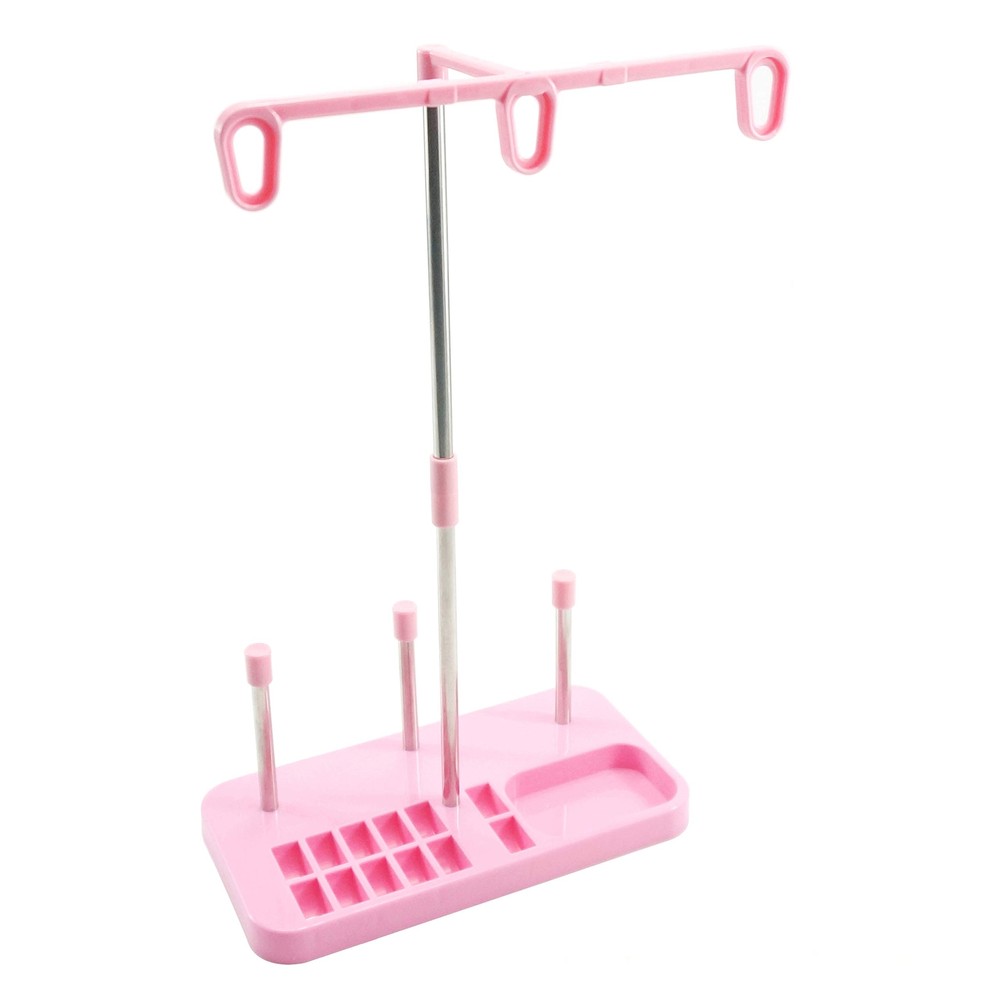 3 Spools Thread Holder Stand for Domestic (Home-Based) Embroidery Sewing Machine