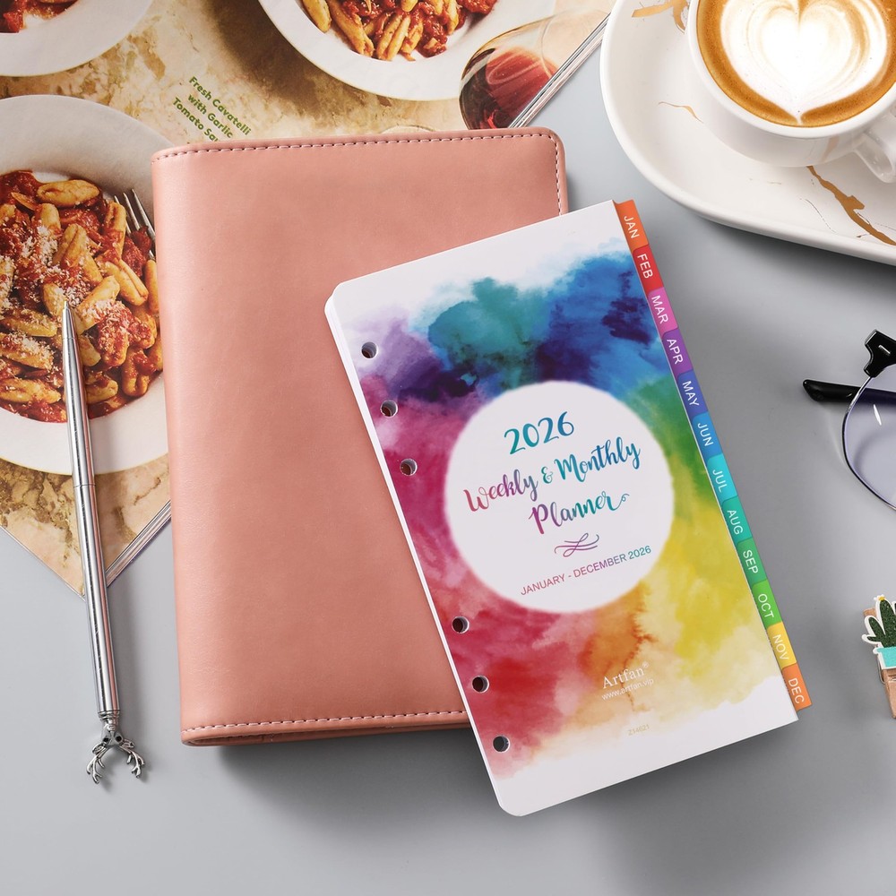 2026 Planner Refills - 2026, Weekly and Small, Multicolored