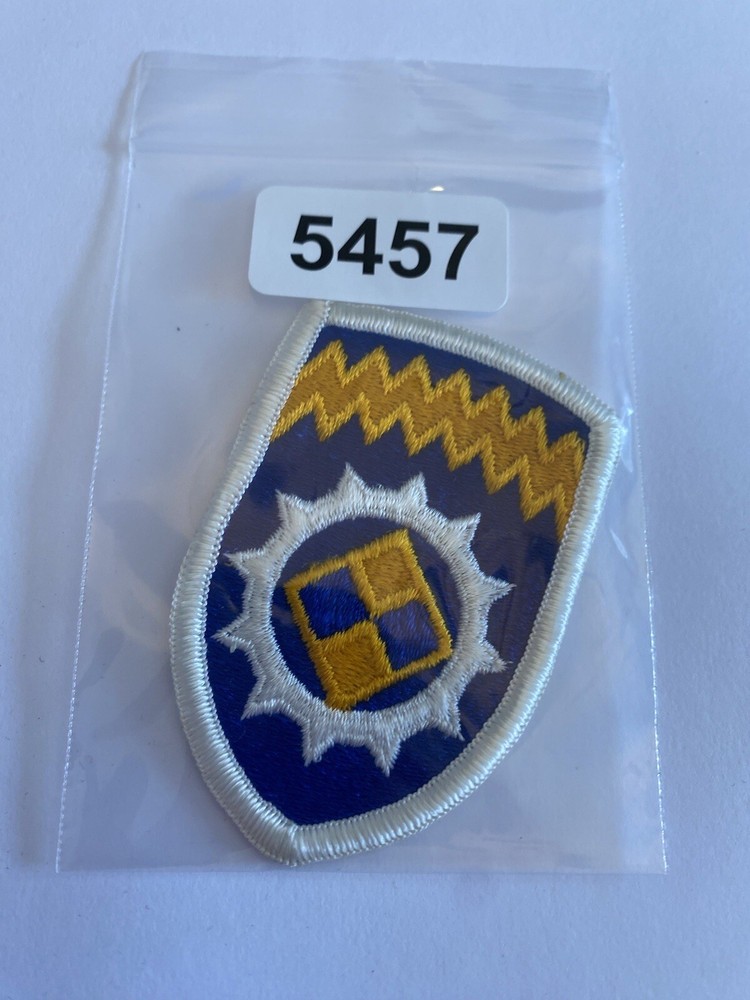 US Army Alaska Support Command Patch Full Color Patch INV5457