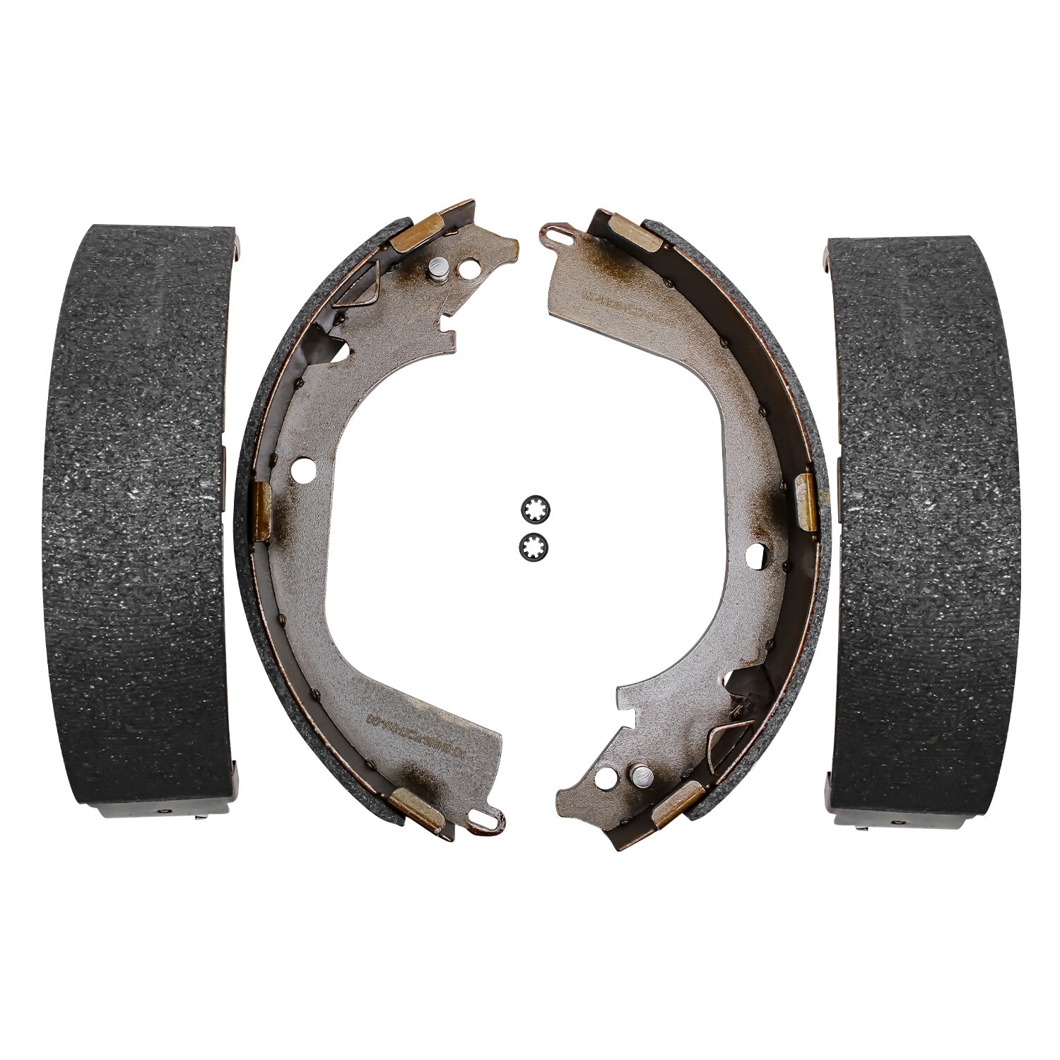 Front Rotors Ceramic Pads Rear Drums & Shoes for 2009-13 Silverado Sierra 1500