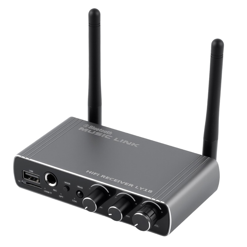 Bluetooth 5.4 Audio Transmitter Receiver Optical Coaxial Plug-Play For TV/PC/PS4