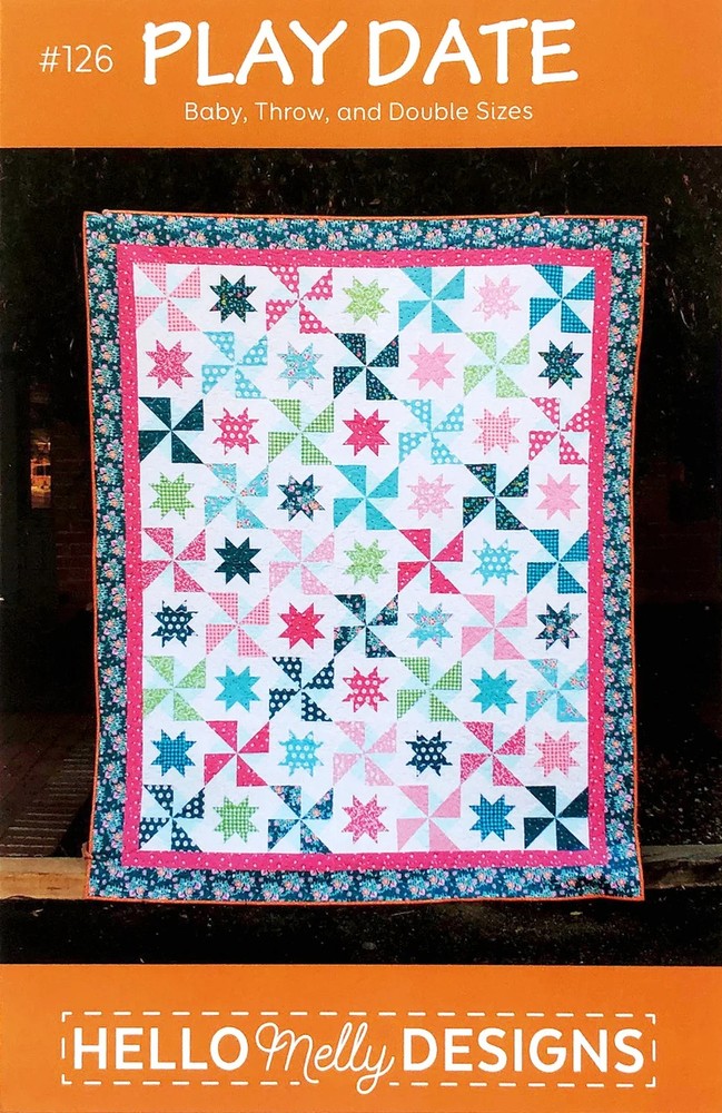 Hello Melly Designs Play Date Quilt Pattern