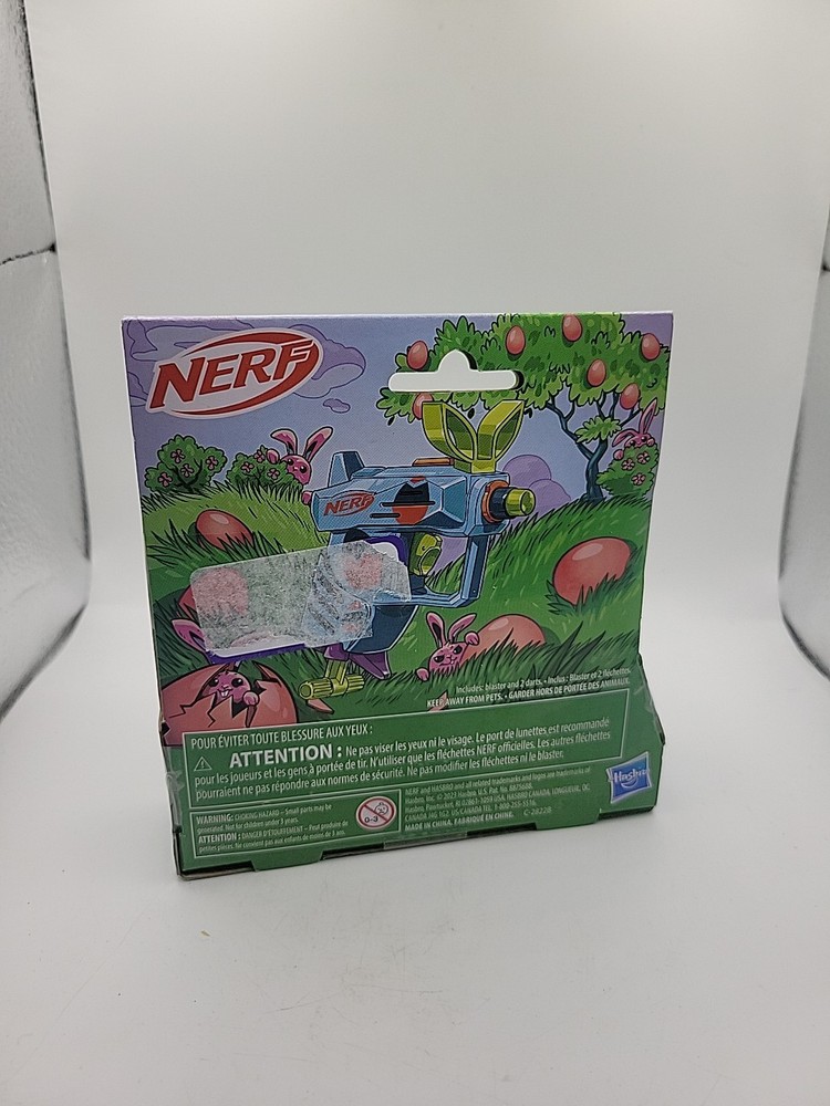 2023 Easter Themed Nerf Egg Hunt Pull To Prime Blaster