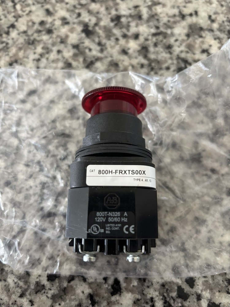 800H-FRXTS00X, Allen-Bradley, Push Button, 2-position, Push-Pull Device,4,4X,13