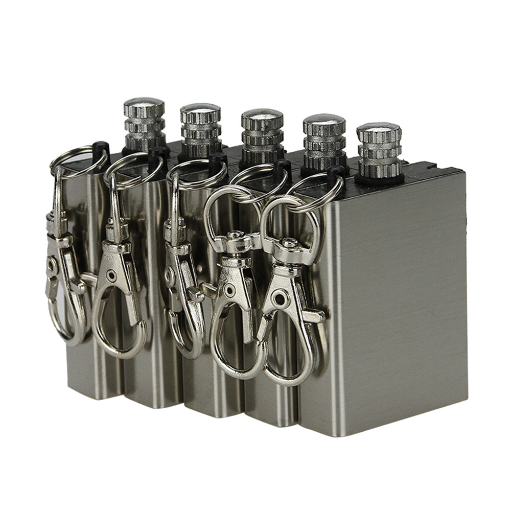 5X Survival Camping Emergency Fire Starter Permanent Metal Match Striker Lighter