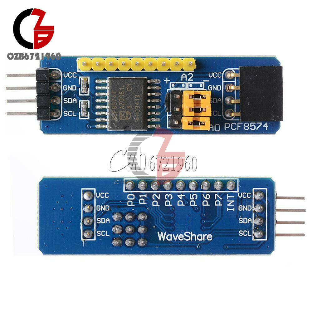PCF8574 PCF8574T I2C 8 Bit IO GPIO expander module for Arduino & Raspberry Pi