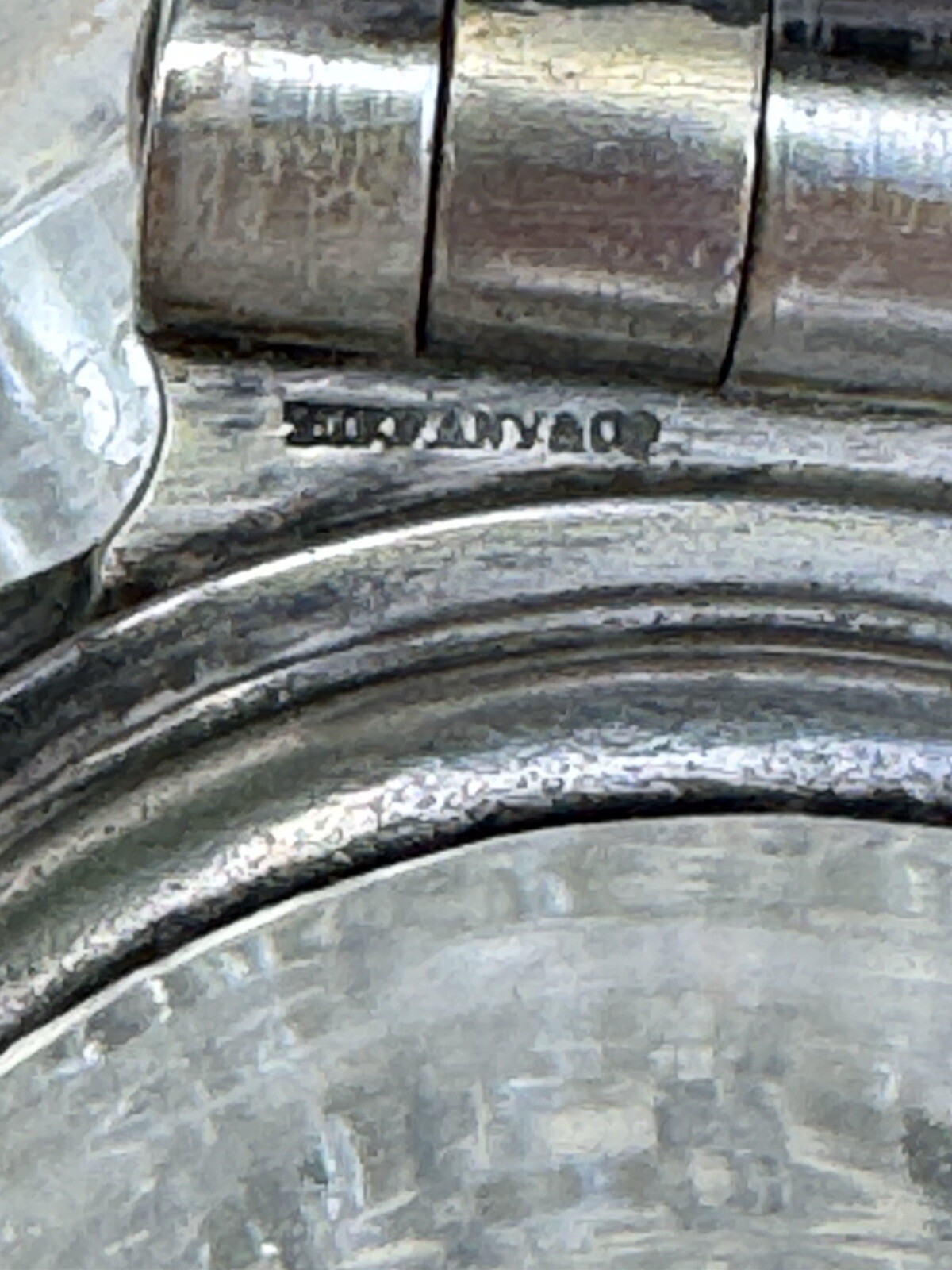 19th Century Tiffany & Co Sterling Silver and Cut Crystal 3.75” Inkwell and Cap