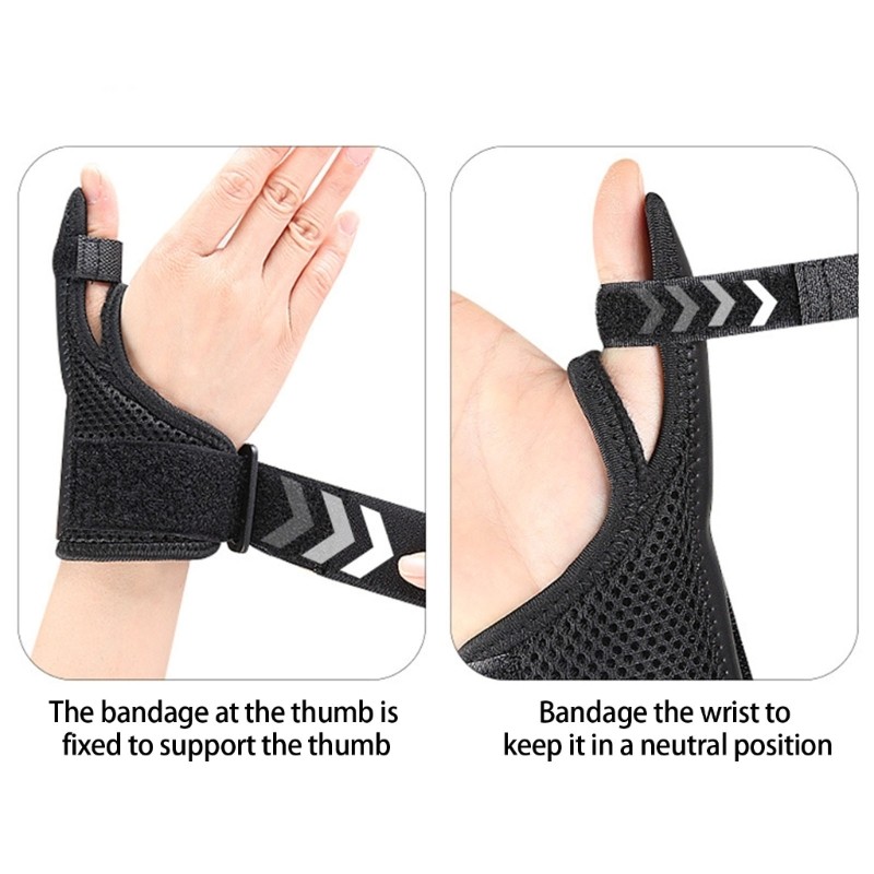 Thumb Support Practical Thumb Brace Adjustable Thumb Splint Wrist Support