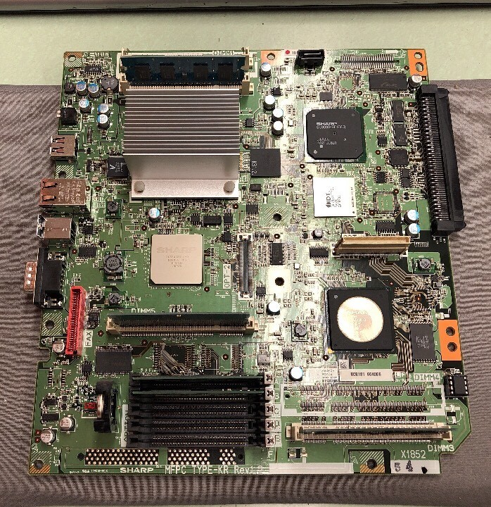 Sharp MX-5000N Main Controller MFPC PWB TYPE-KR REV1.2  X1852  BCB181 664DE6