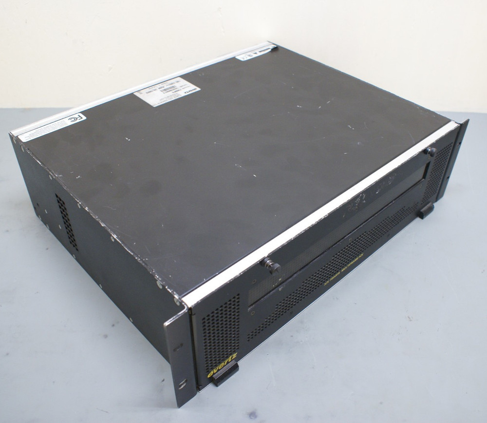 Evertz 7800FR 3RU Modular Frame with 7700FC controller card R2