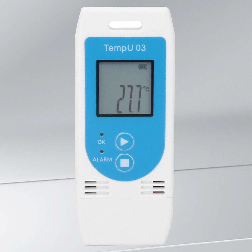 USB Digital LCD Temperature and Humidity Data Logger Reusable Temp Recorder PDF