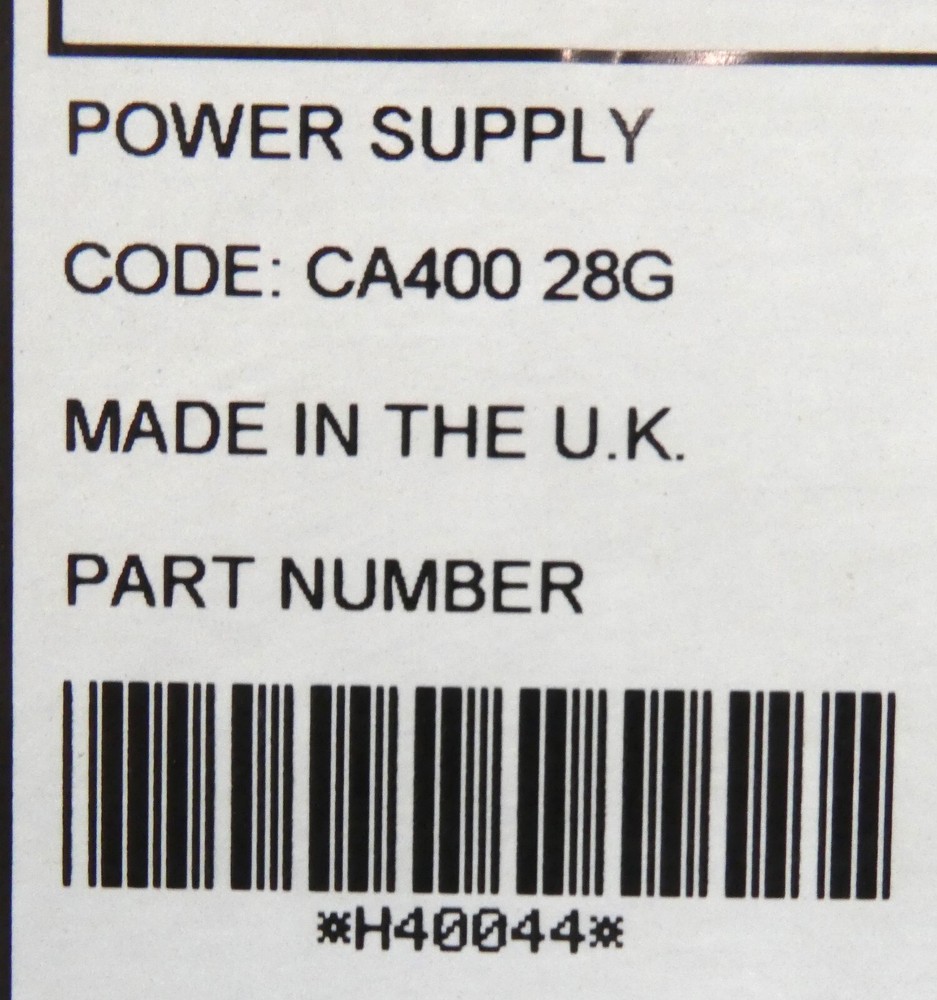 Lambda H40044 Power Supply Alpha 400W CA400 28G Working Surplus