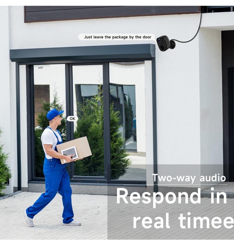 4pack Security Cameras Wireless 2K