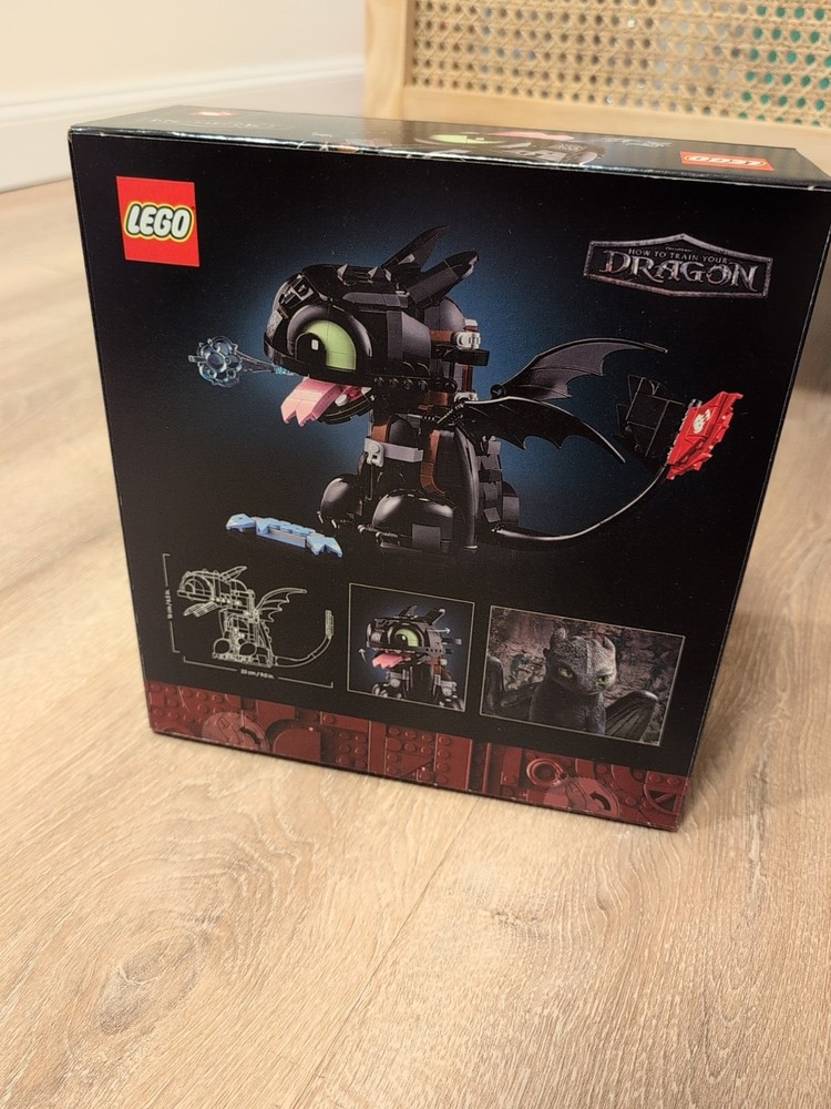 Lego Toothless 10375 Box Only