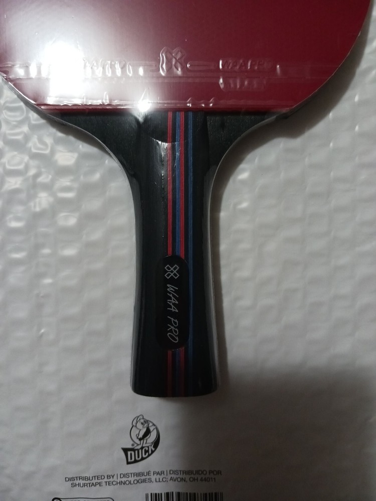Ping Pong Paddle Professional Racket with Zipper Case NEW